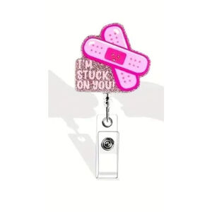 Women's Badge Reel Pink One Size